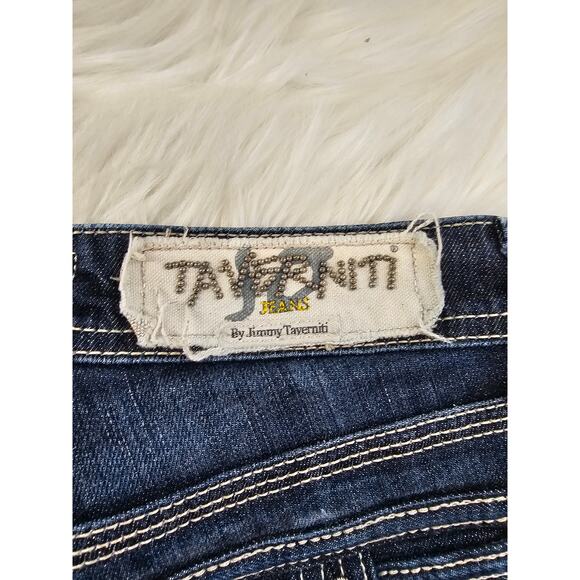 Jimmy Taverniti TAVERNITI SO Jeans Janis 18 Blue Denim Jeans Women size 27 - Picture 2 of 5